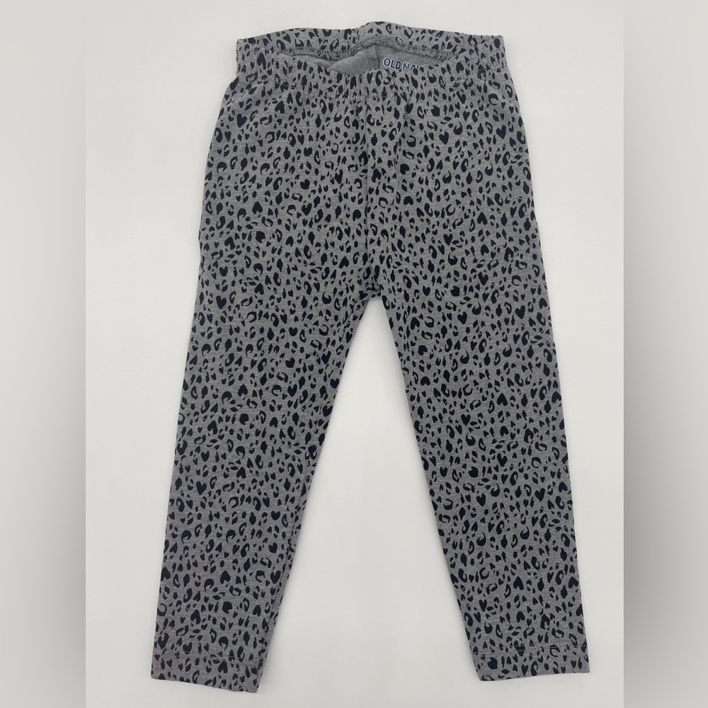 Old Navy | Toddler Girls Gray Cheetah Print Leggings